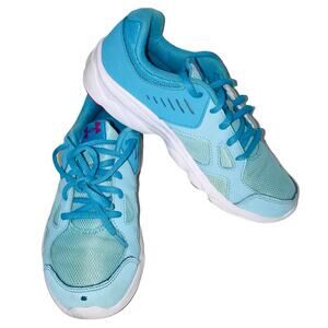 Under Armour Youth Light Blue Shoes Size 5Y 4501136404